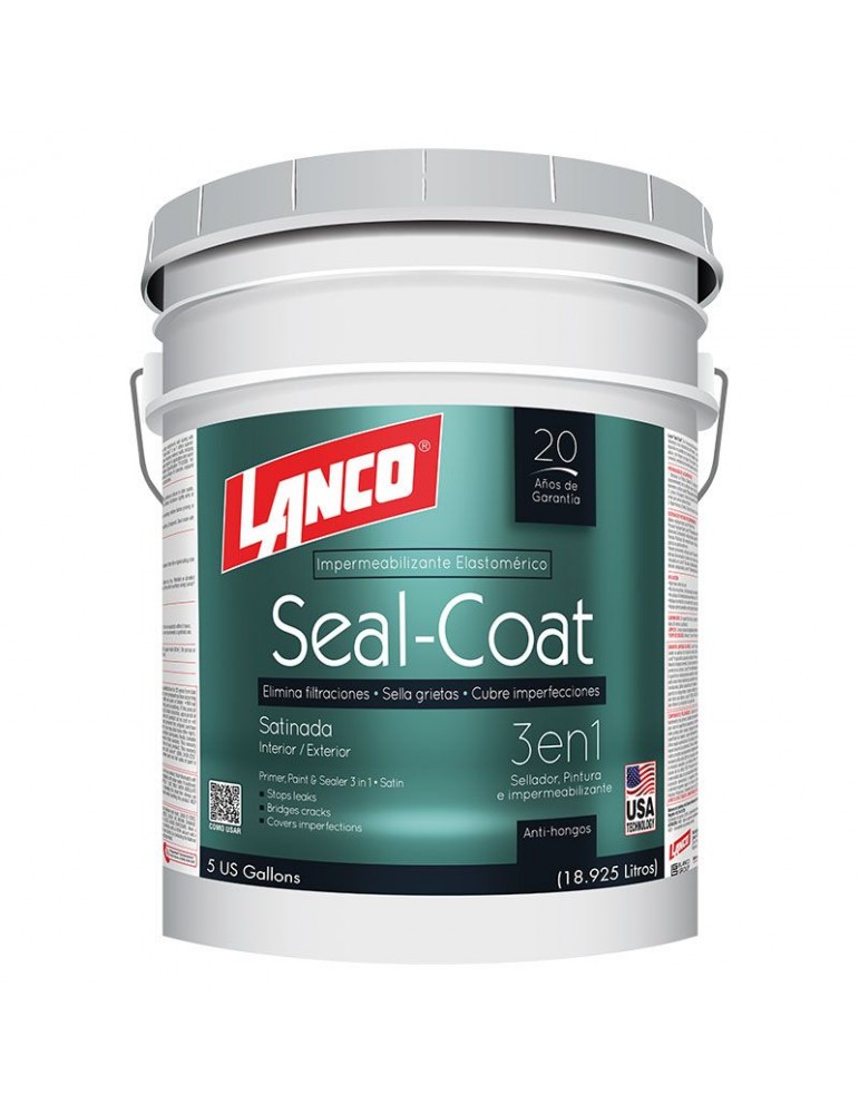LANCO SEAL COAT BASE ULTRA WHITE SC2002 5/1
