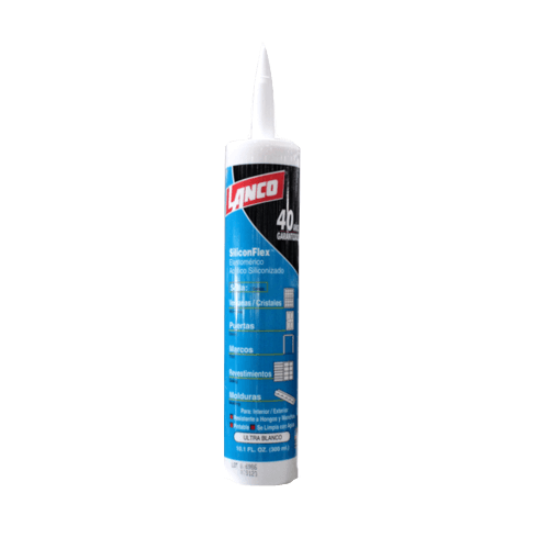 LANCO CAULK MASILLA ACRILICA NEGRA 10.1 OZ