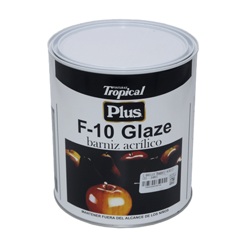 TROPICAL PLUS BARNIZ F10 GLAZE BRILLO GL