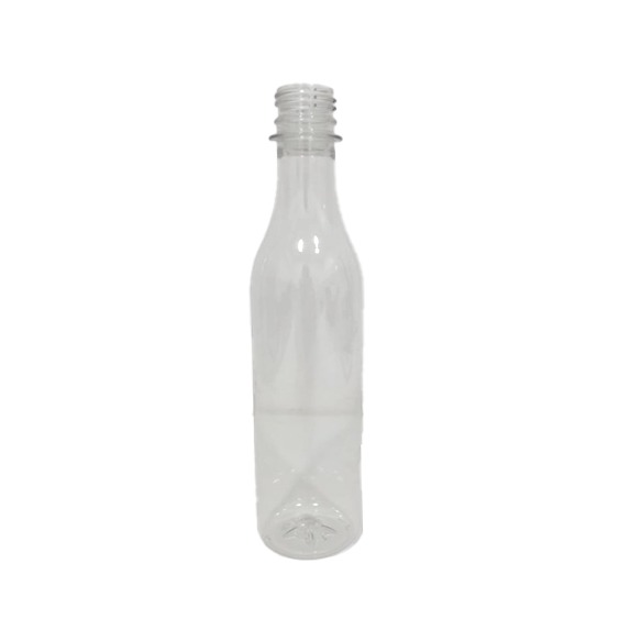 FRASCO 700 ML PET TRANSPARENTE T/BAY-RUM,REF.#731 SIN TAPAS (28 GRAMOS)