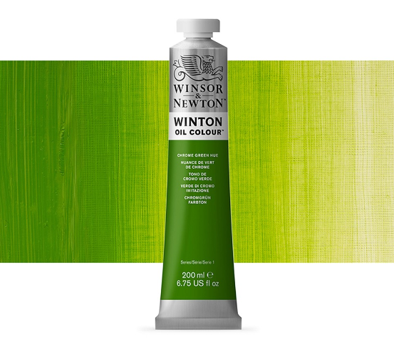 WINSOR & NEWTON 11 OLEO CHROME GREEN HUE 200 ML